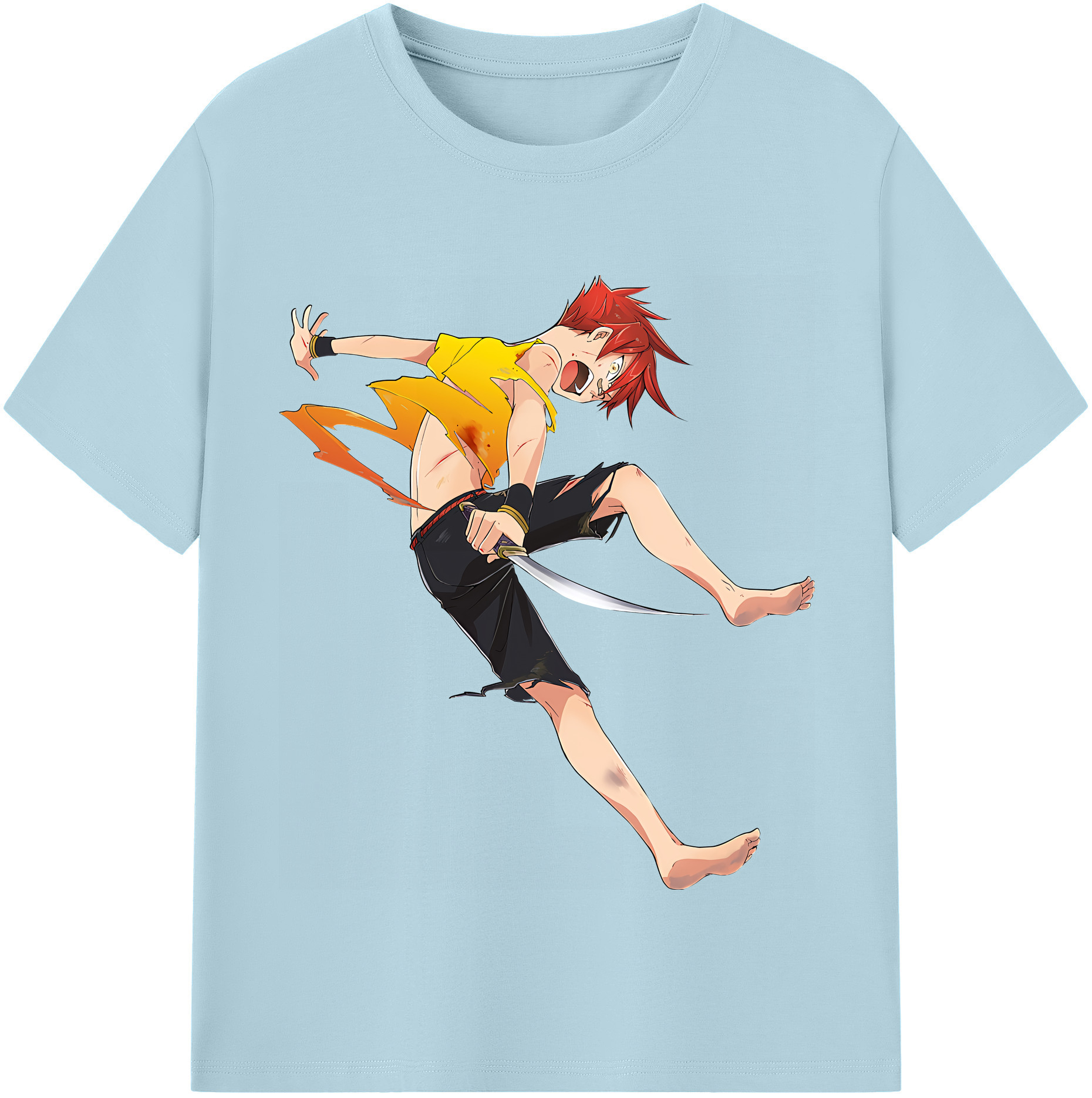 （画像用） 刀剣乱舞 Touken Ranbu 綿100％半袖Tシャツ（フロントプリント）